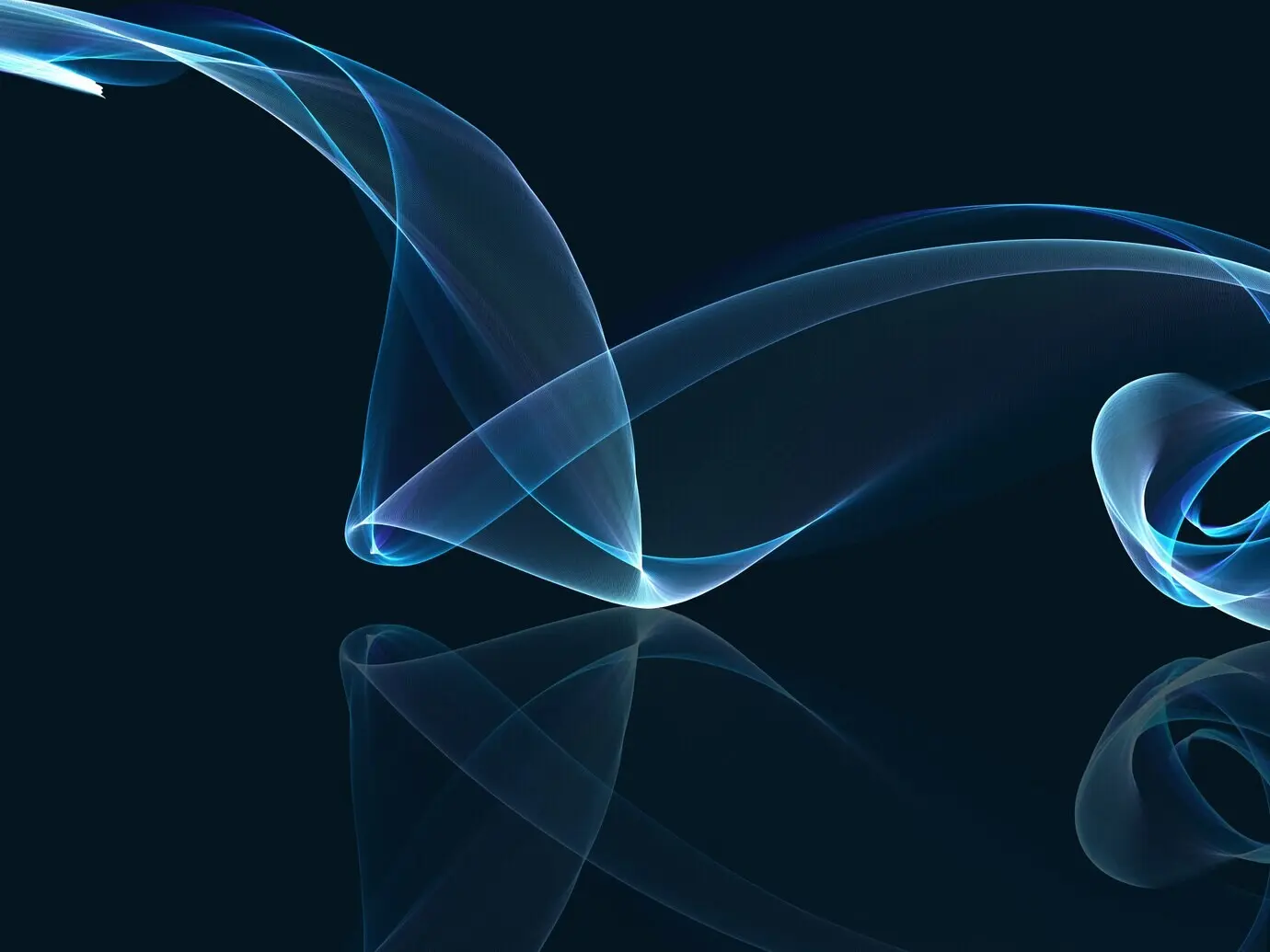 Abstract flow background featuring flowing lines